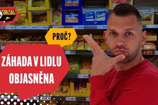 Proč má Lidl v regálech cenovky nad zbožím a ne pod jako všichni? | Ten Smlsal